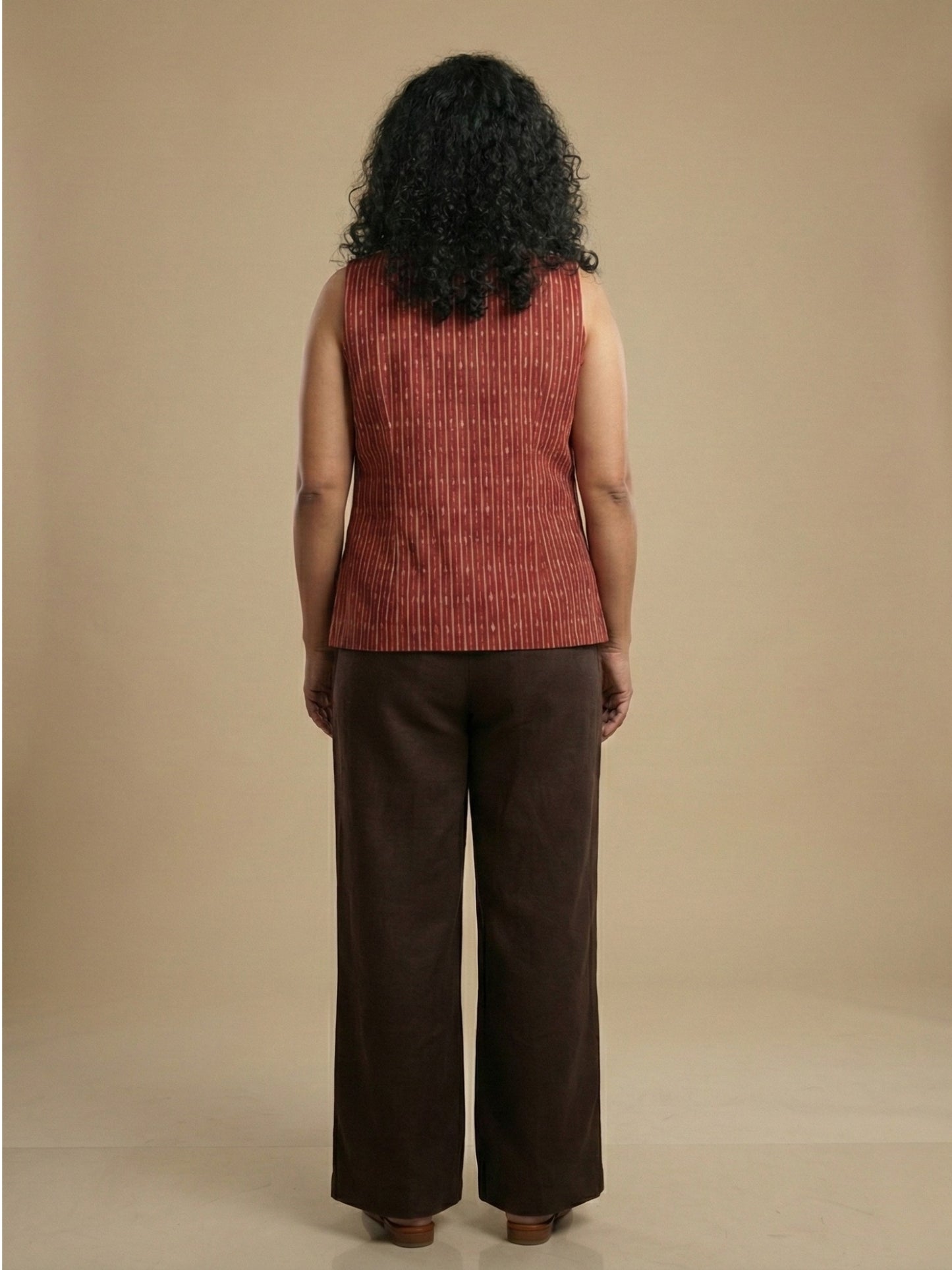 Ikkat Jacket for Women by Darzaania