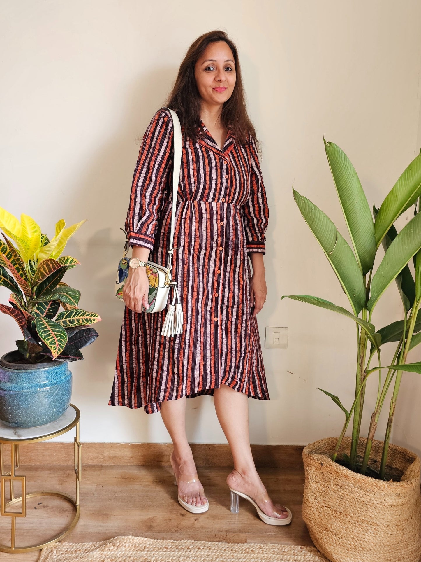 button down dress in plus sizes