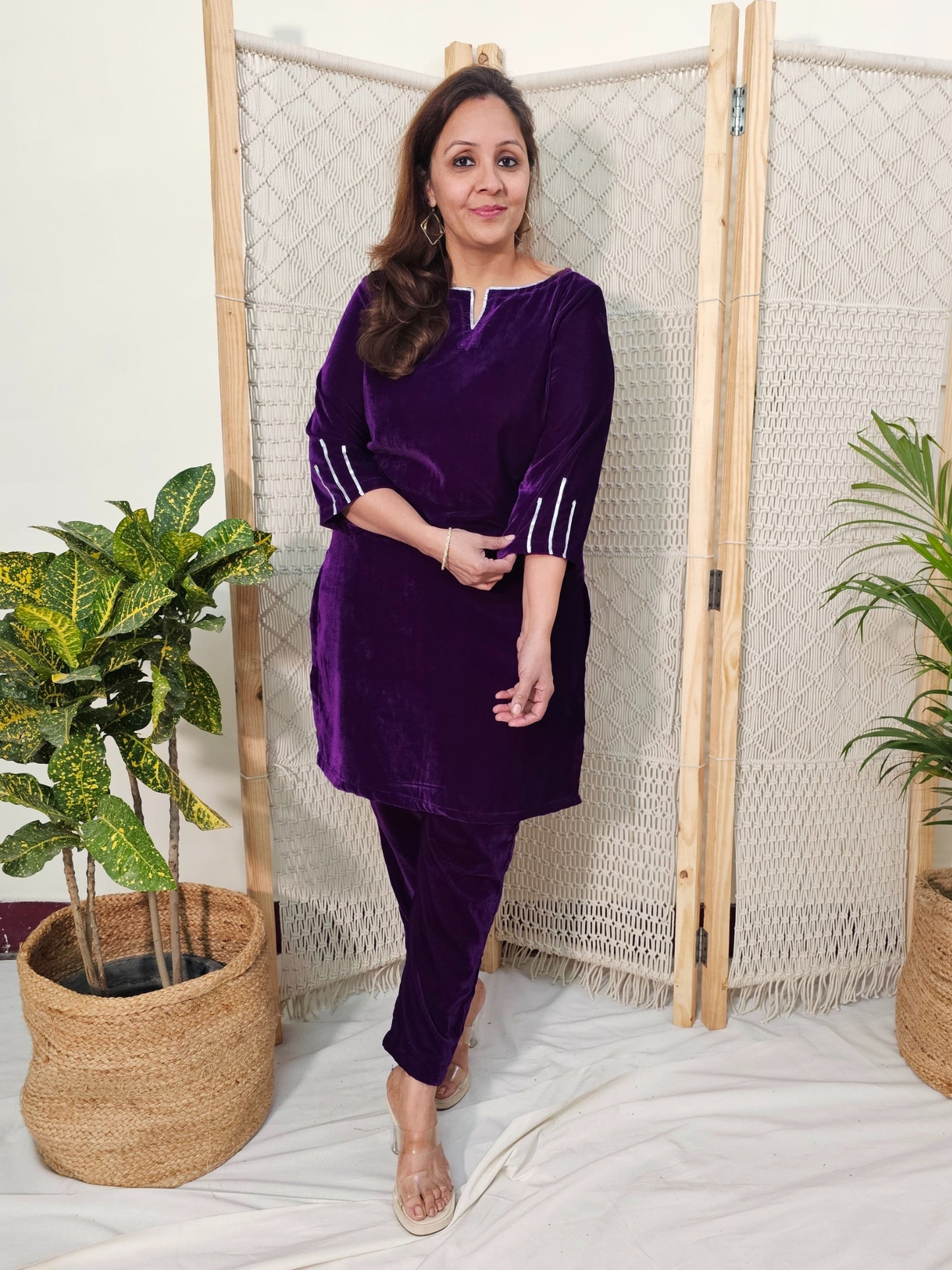 Purple Velvet sets online