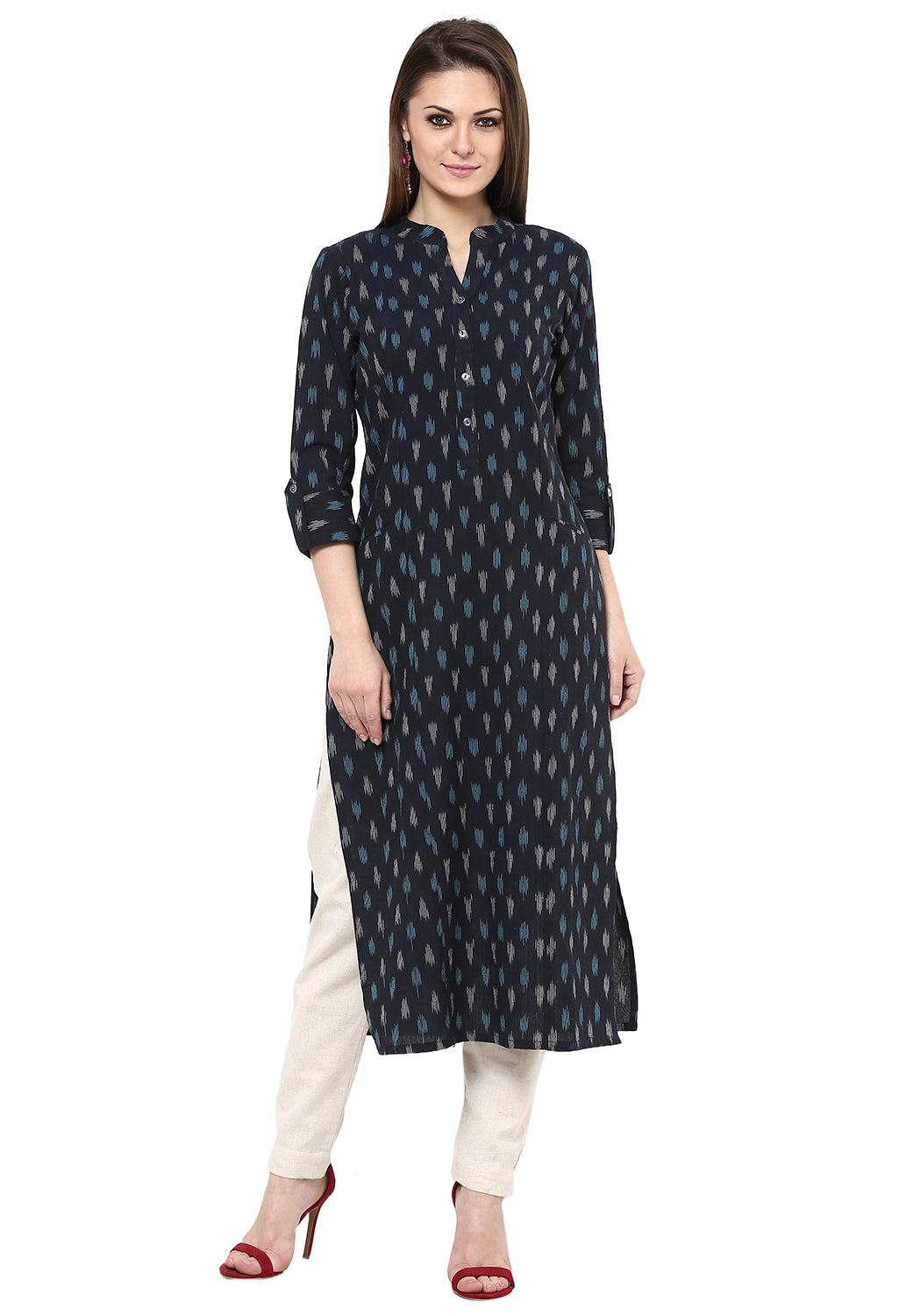 Handloom kurtis sale online