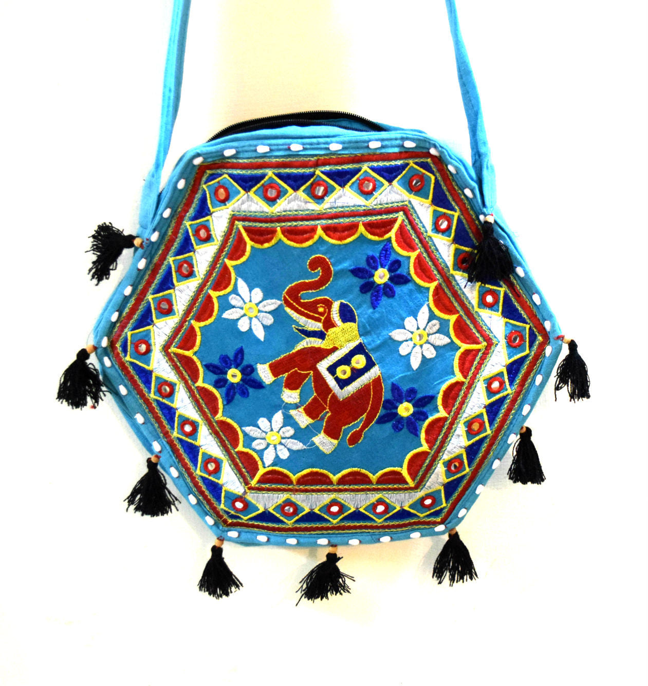 Rajasthani Designer Smart Sling Round Bag