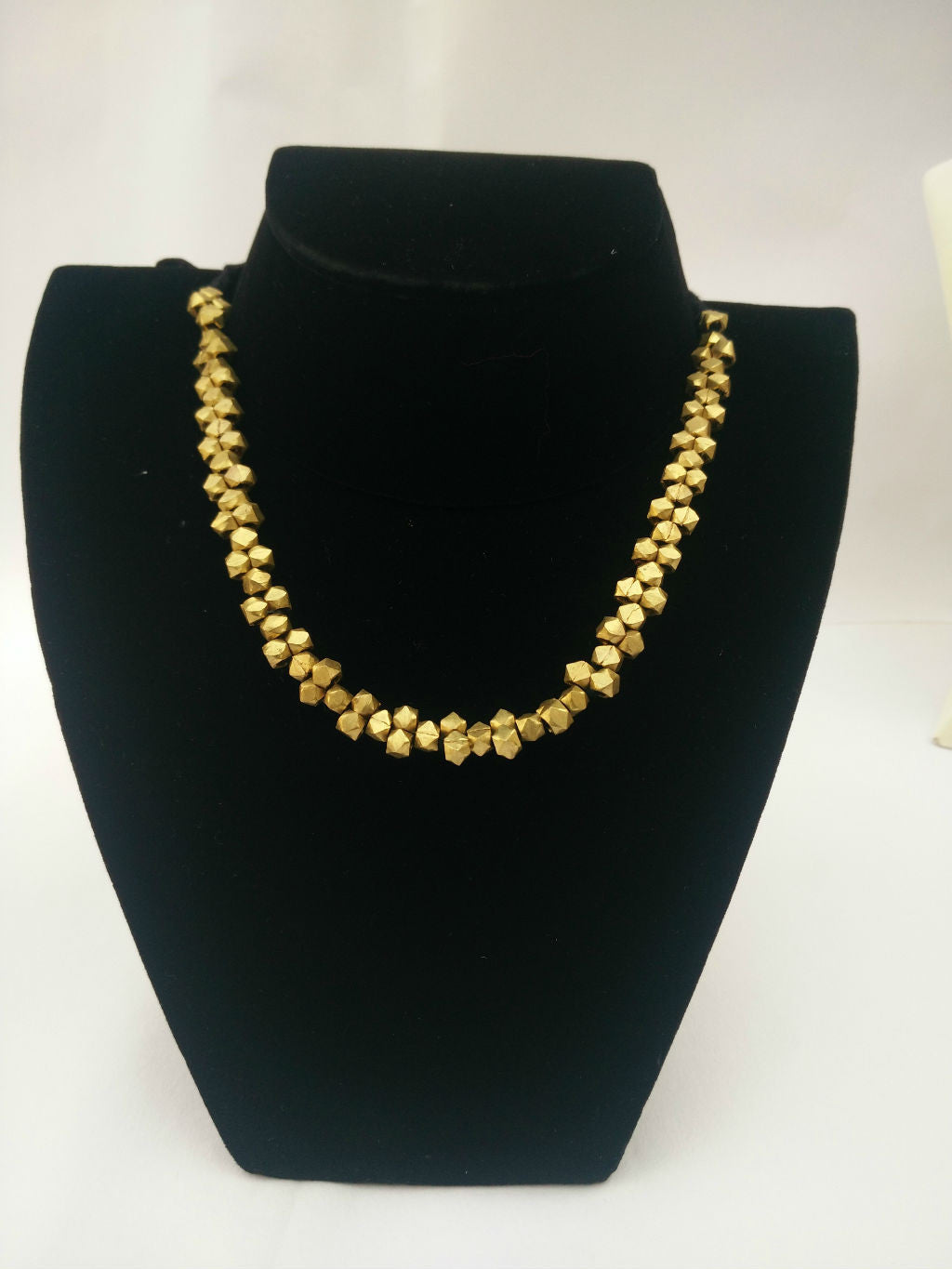 Dokra beads chain necklace