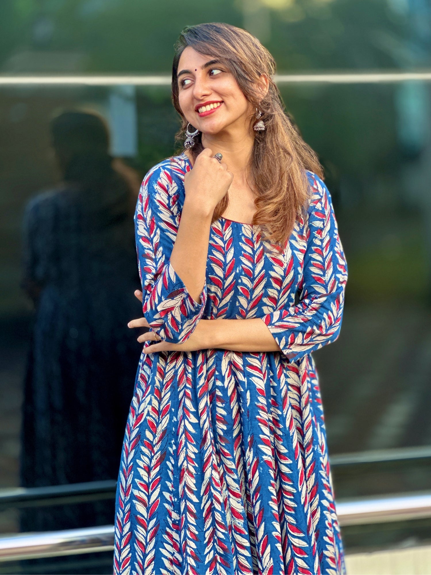 Buy Darzaania Ajrakh Kurti for women