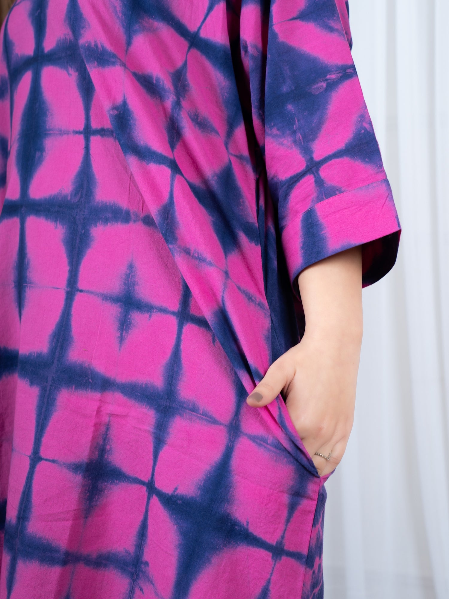 Shibori Tie De Shibori free size loose fit Dresses