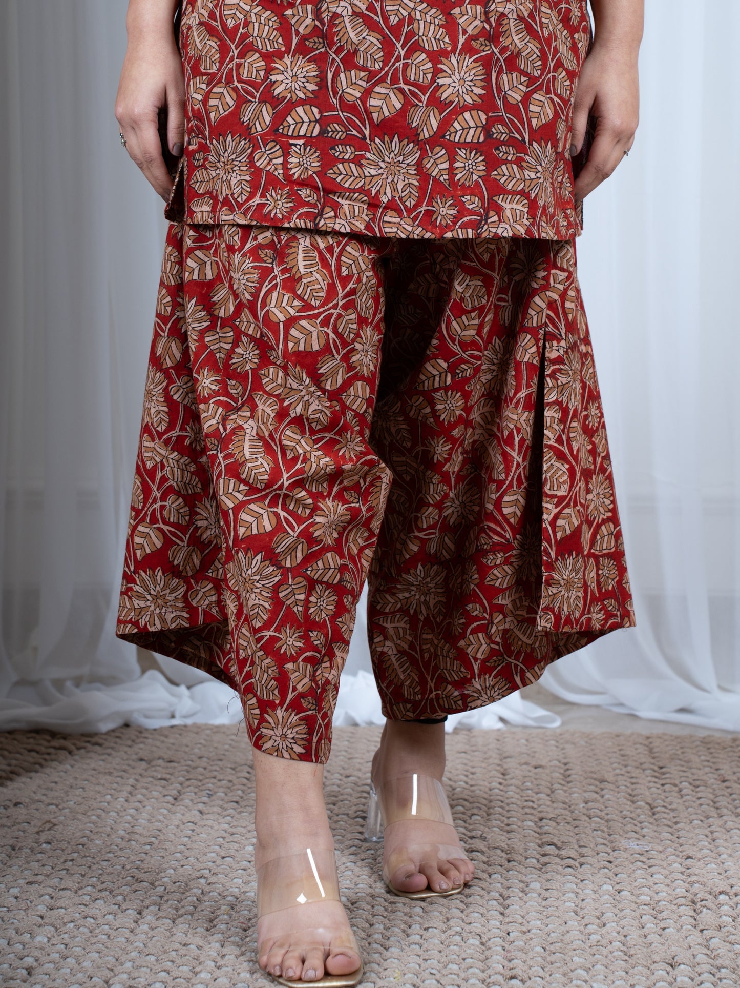 Darzaania pure cotton kurti with pants
