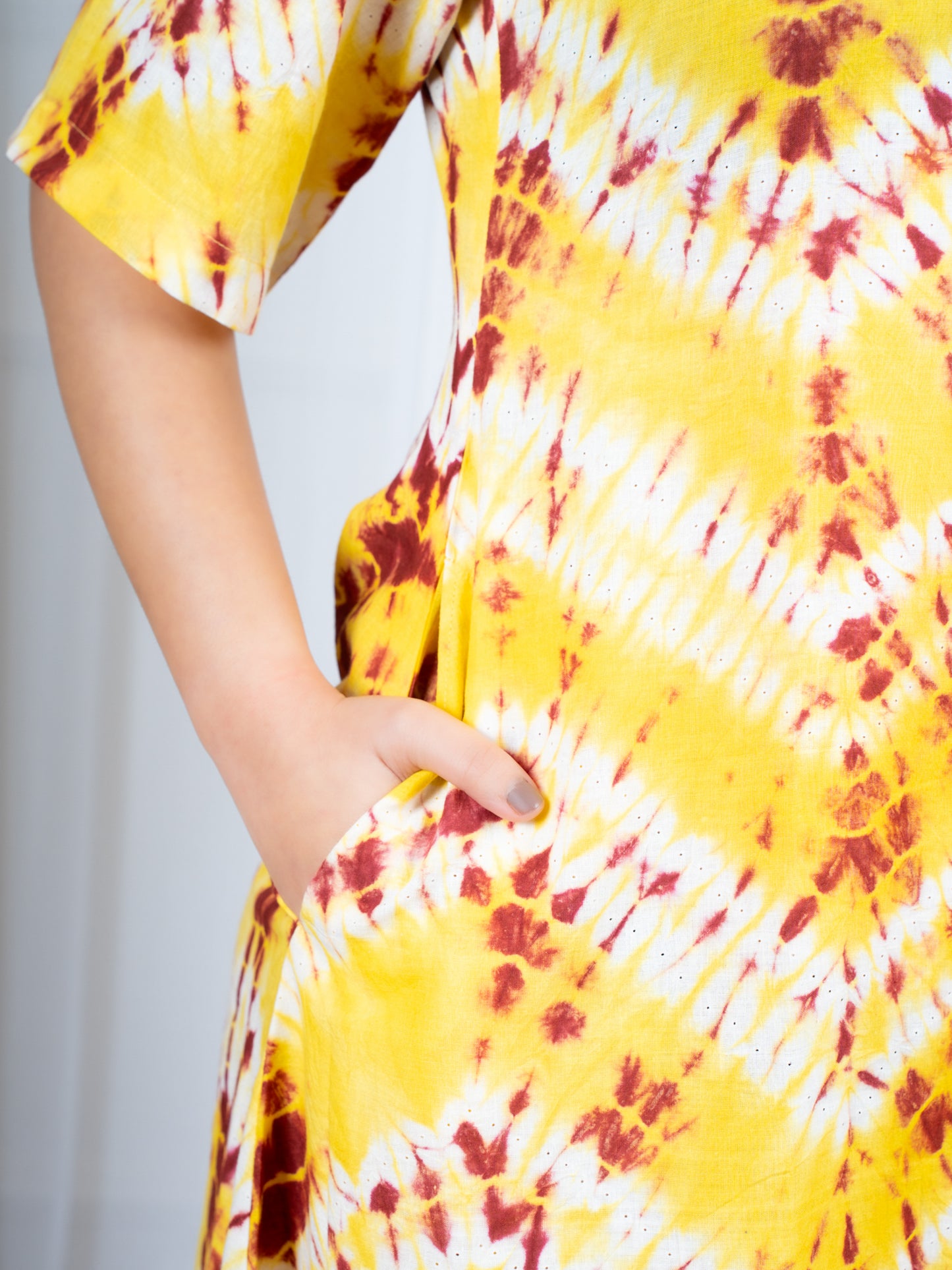 Plus size shibori dresses for women online