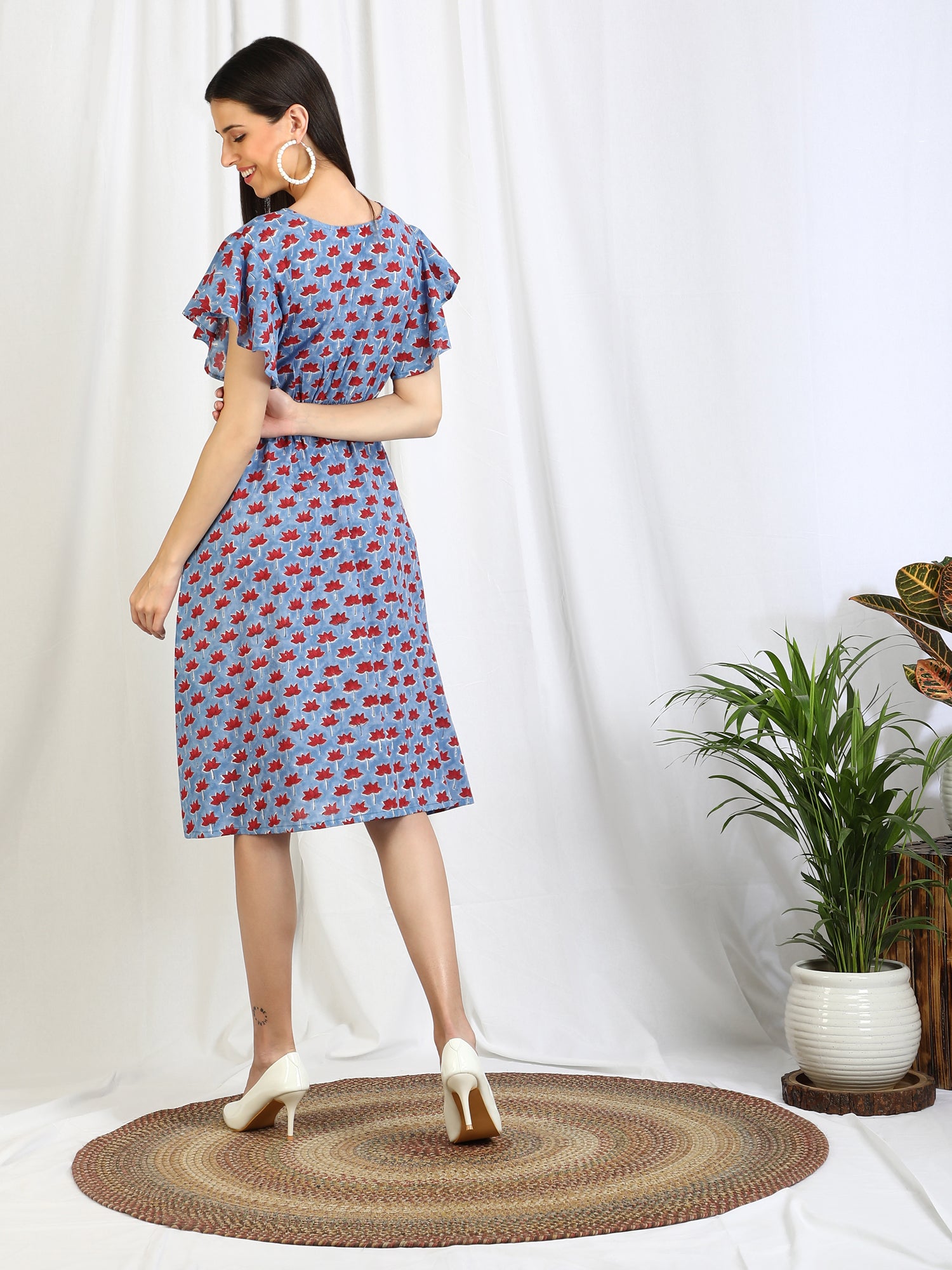 lavender dress for women online india