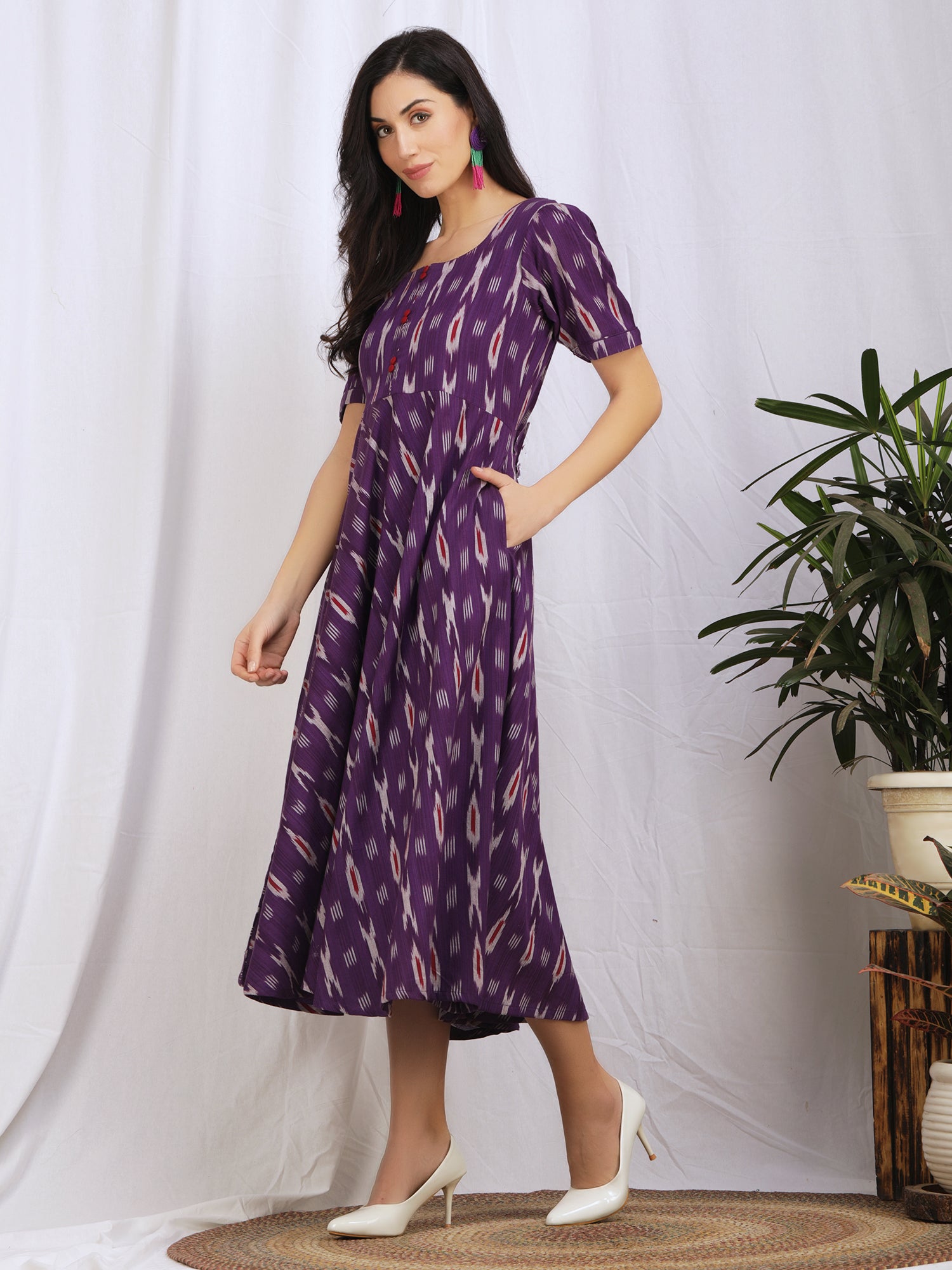 Purple Lavender Maxi Dress