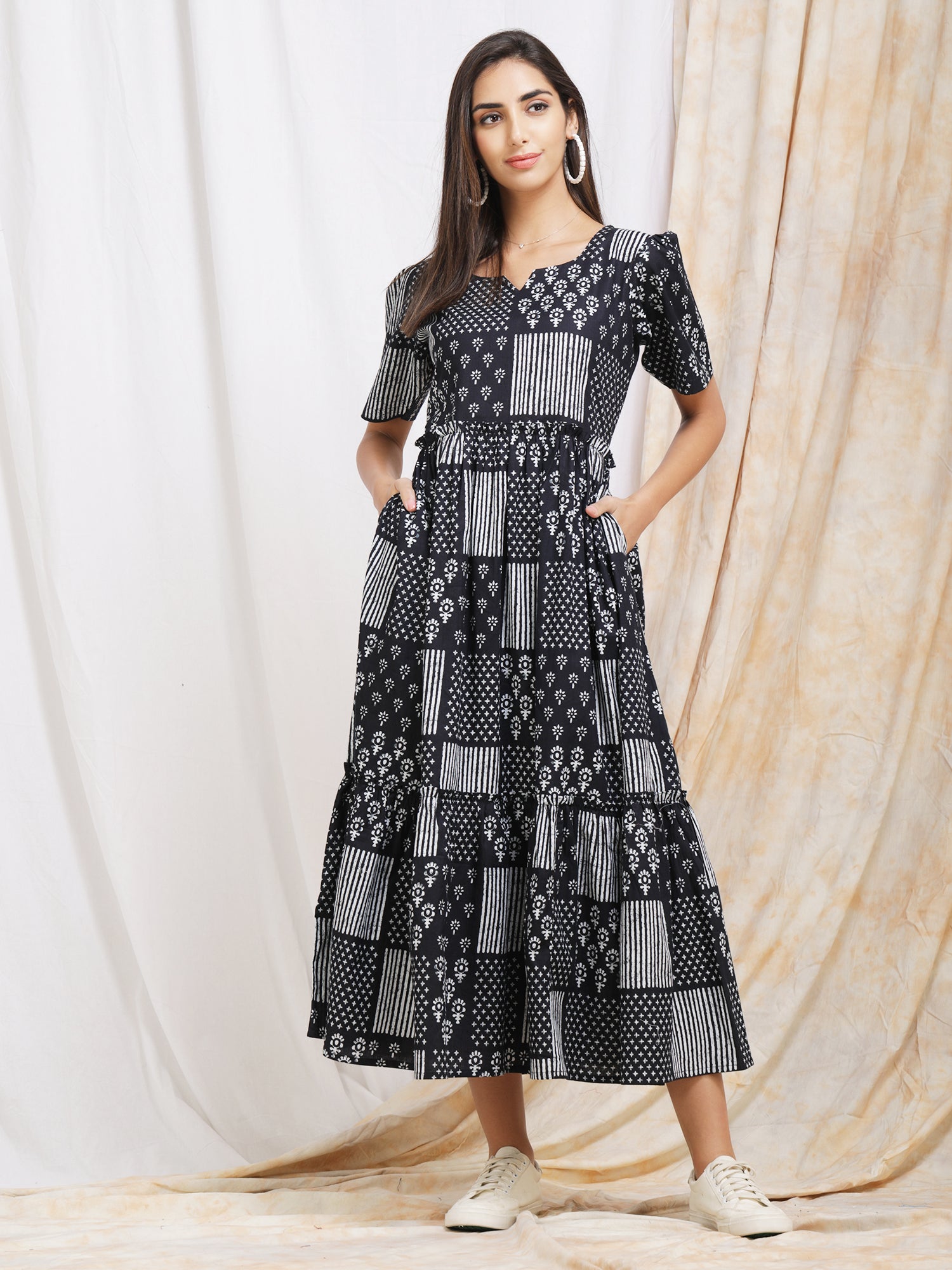 Cotton Lace Women Dress Summer | Lantern Sleeve Lace Maxi Dress - 2023  Spring Summer - Aliexpress