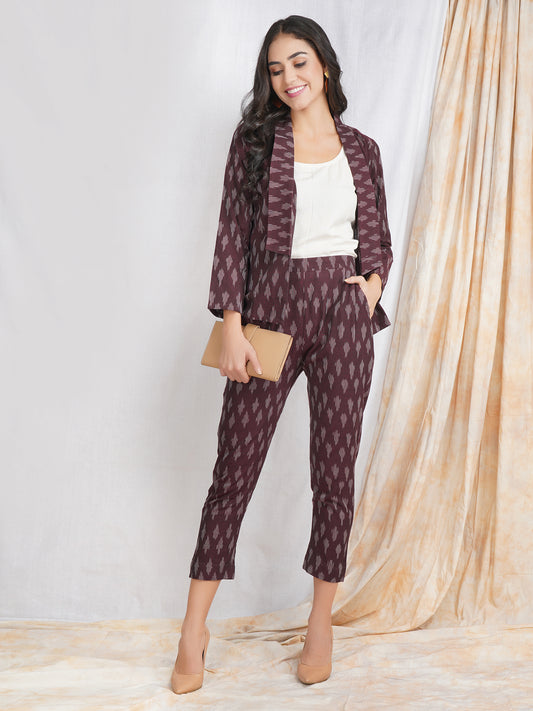 Co-ord set Ikat Blazer with trouser