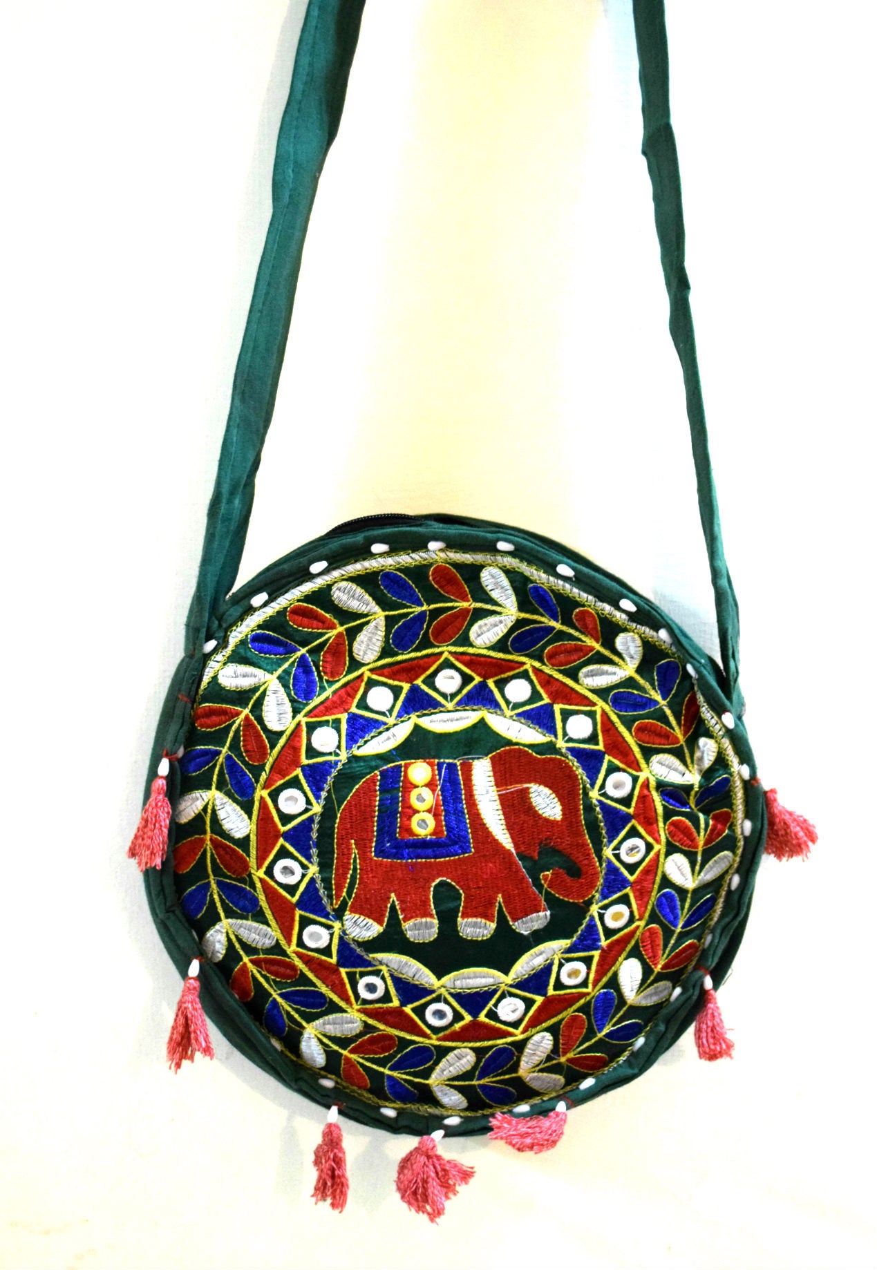 Rajasthani Designer Smart Sling Round Bag