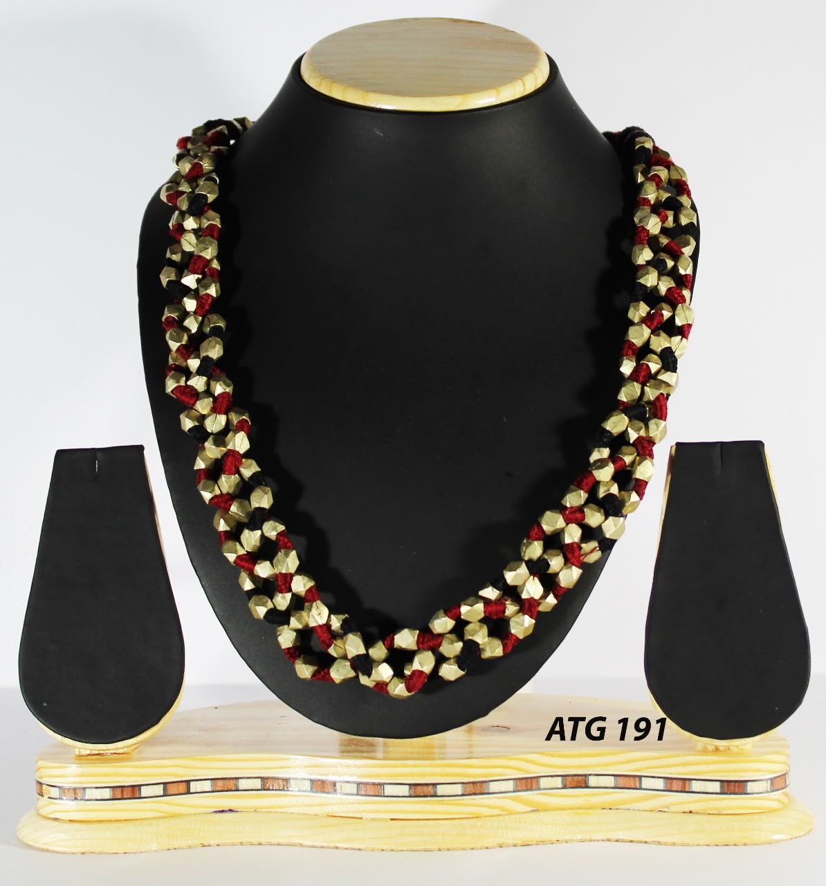Exclusive Dhokra Beaded Necklace Online