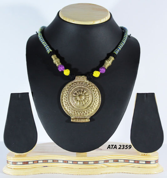 Handcrafted Dhokra Necklaces Online