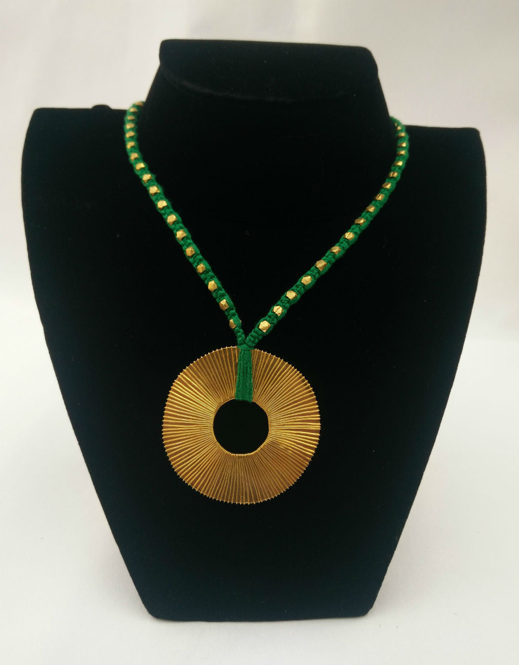 Green Dokra Necklace