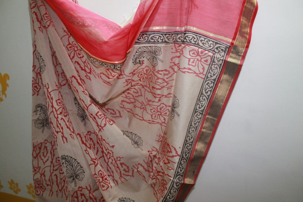 Maheshwari Cotton Silk Dupatta