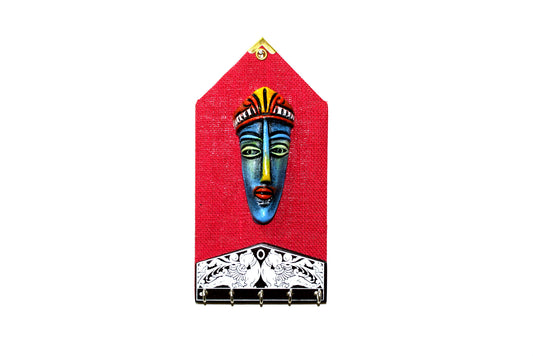 Papier Mache Key Holder - Tribal Art
